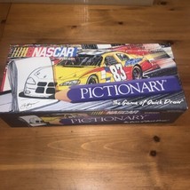 NASCAR Pictanary Boardgame Race Car  Edtion Pictionary Board Game Complete - £6.32 GBP