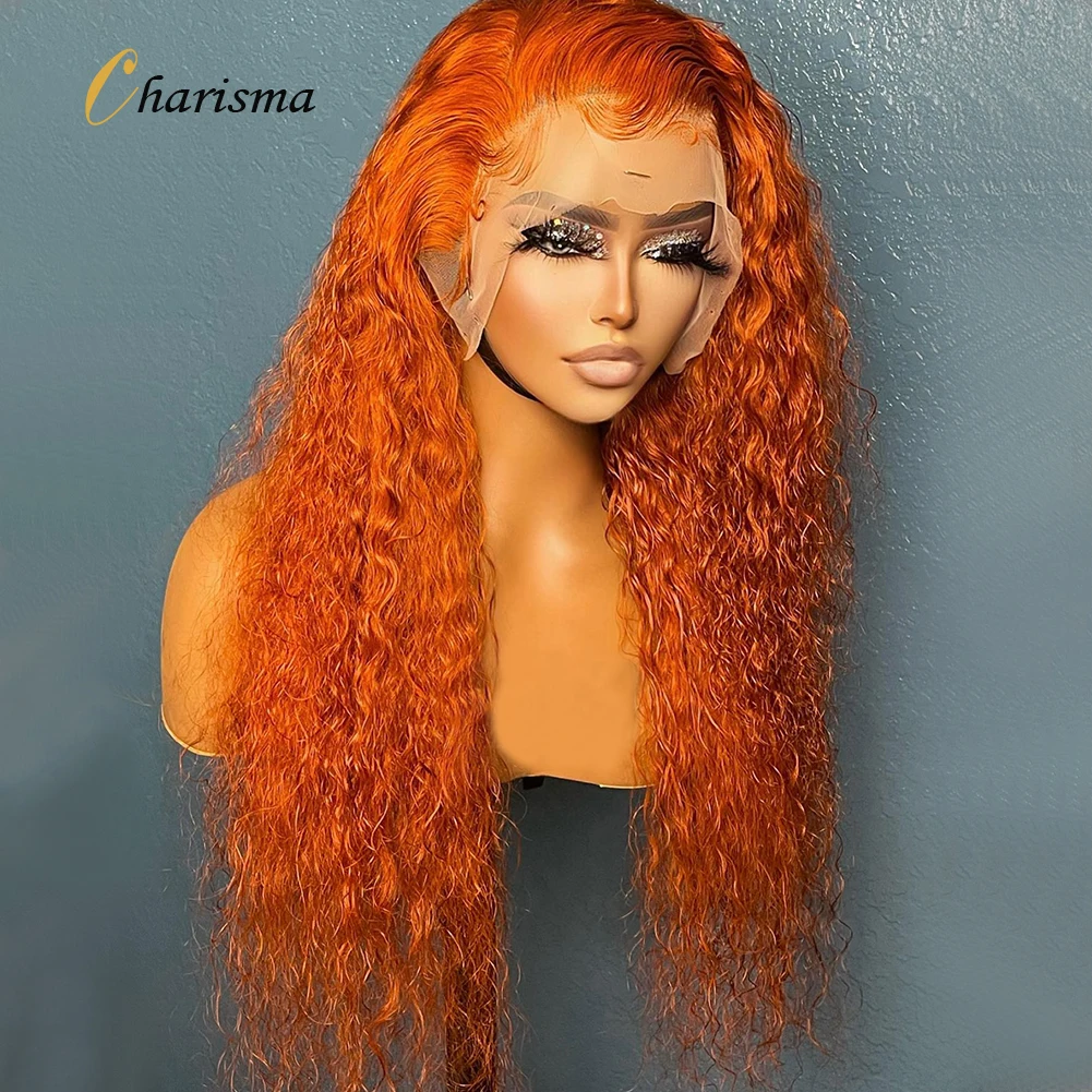 Charisma Synthetic Long Curly Lace Front Wig for Women Afro Kinky Curly Wig - £44.63 GBP+
