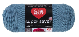 Red Heart Super Saver Yarn, Country Blue - £5.58 GBP