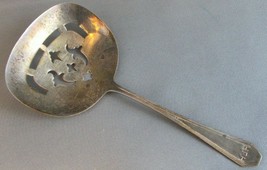 RARE DOMINICK &amp; HAFF STERLING SILVER 1910 BON BON Spoon Server H.P.H.Mono - £54.99 GBP