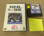 NHL 95 Sega Genesis Cartridge and Case - £4.30 GBP