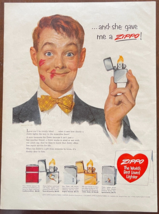 1953 Zippo Vintage Print Ad The World&#39;s Best Loved Lighter Advertisement - £11.55 GBP