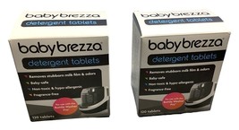 2 Baby Brezza Official Detergent Soap Tablets 120 Count Each Box - £31.85 GBP