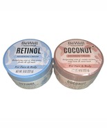 2Pc Be Well By NatureWell RETINOL &amp; Coconut RENEWING CREAM for Face &amp; Body - $525.40 MXN