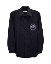 Givenchy Monkey Embroidery Shirt In Cotton Men Blue Size 37 - $145.35