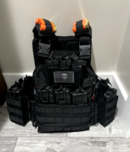 Tactical Bulletproof Vest w/Level III AR500 Plates - £258.34 GBP