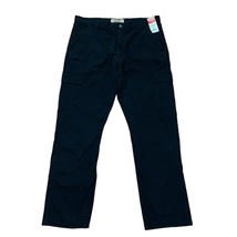 Wrangler Authentics Black Fleece Lined Pants Mens Size 38x34 NEW 10ZM6LLBL - £22.85 GBP