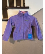 Columbia Benton Springs Fleece Youth Jacket Sz Extra Small, Purple - $47.18 CAD