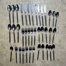 Interpur 39Pc. Stainless  Flatware Set Japan Nice - £79.11 GBP