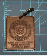 Vintage HYATT HOUSE REGENCY HOTEL Atlanta Georgia Brass Square ROOM KEY ... - £39.02 GBP