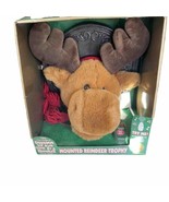 Rare Dandee Reindeer Wall Mount Trophy Sings Grandma Got Run Over By A Deer - £79.63 GBP