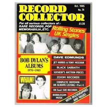 Record Collector Magazine October 1985 mbox3459/g Bob Dylan&#39;s Album 1970-1985 - £3.83 GBP