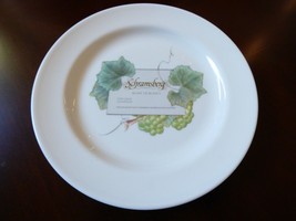 Wedgwood Grand Gourmet England Bone China Plate 8.75&quot; Schramsberg Napa Valley  - £27.69 GBP