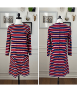 Vintage 60s Stripe A-Line Shift Dress Pockets S M - $861.24 MXN