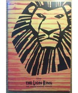 The Lion King Disney 1999 Program Elton John Tim Rice Lyceum Theatre Lon... - $40.00 CAD