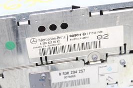 Audio Equipment Radio 215 Type Fits 01-02 MERCEDES CL-CLASS 70328 image 9