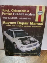Haynes 19020 Repair Manual 1985-2000 Buick Oldsmobile Pontiac Full-Size ... - £7.78 GBP
