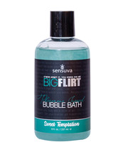 Sensuva Big Flirt Pheromone Bubble Bath - 8 oz Sweet Temptation - $25.99