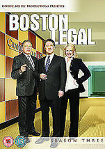 Boston Legal: Season 3 DVD (2008) James Spader Cert 15 6 Discs Pre-Owned Region  - £14.95 GBP