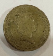 1 pound 1996 united kingdom elizabeth II - $83.95 MXN