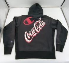 Champion X Coke Coca Cola Mens Size Large Reverse Weave Logo Sweatshirt ... - $21.68