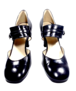 Women High Heel Mary Jane Pump Size 9 Black Round Toe DETAILS (FITS Size... - $29.99