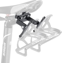 CyclingDeal Bike Bottle Cage Saddle Mount Adapter - MTB Road Bicycle Saddle Rail - £29.87 GBP