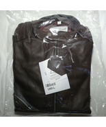 Decimal | Men&#39;s Brown Leather Jacket | Size: Large | Style:U60-L | NEW - $239.34 CAD