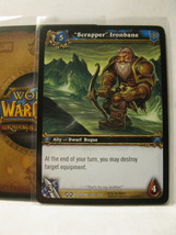 (TC-1596) 2008 World of Warcraft Trading Card #139/252: &quot;Scrapper&quot; Ironbane - £0.79 GBP