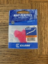 Maki Plastic Bait Bloodi Hot Pink Glow-BRAND NEW-SHIPS Same Business Day - £10.13 GBP