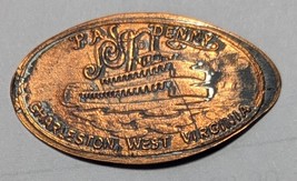 P.A. DENNY Charleston West Virgina Souvenir Elongated Penny - £2.97 GBP