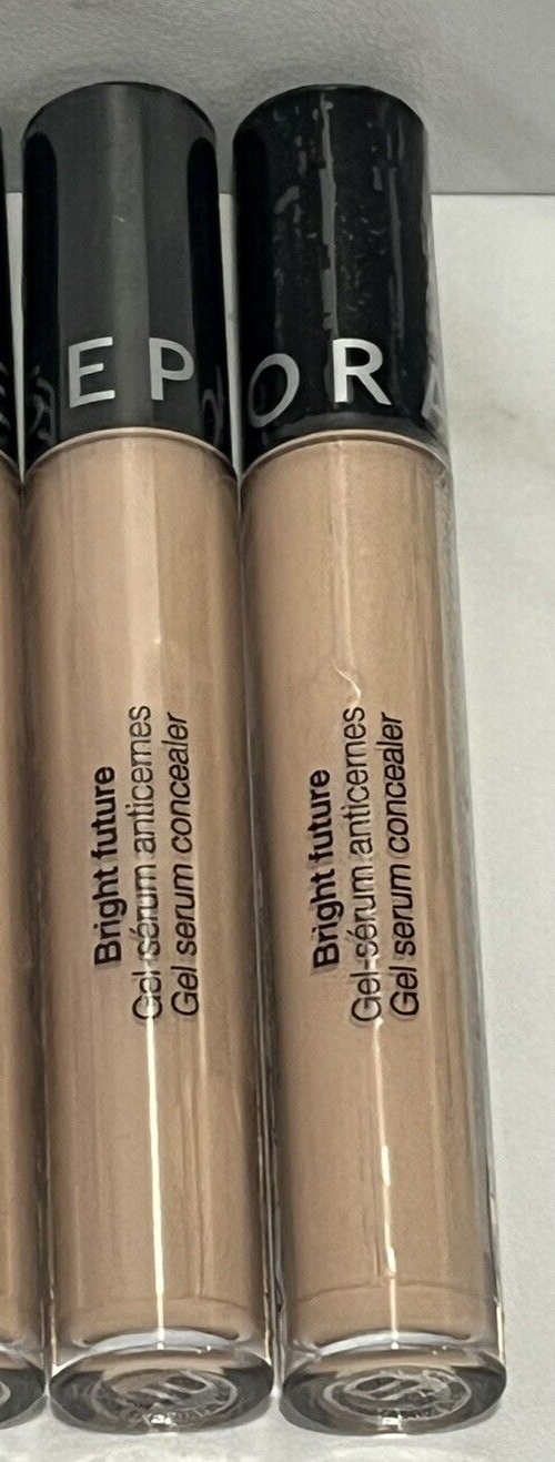 2 Sephora Bright Future Gel Serum Concealer - 7.5 Biscotti - 0.13 oz Sealed