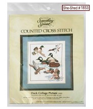 Something Special #50183 Vintage 1980&#39;s Counted Cross Stitch Craft Duck Wildlife - £11.75 GBP