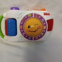 Fisher-Price 2009 First Camera Lights Sound Singing  7&quot;x3&quot; Counting Todd... - $8.90
