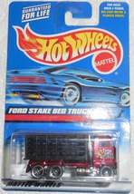Hot Wheels 2000 Mattel Wheels "Ford Stake Bed Truck #191 Mint On Sealed Card - $3.00