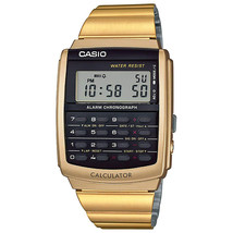 Casio Men&#39;s Databank Black dial watch - CA-506G-9AVT - £53.43 GBP