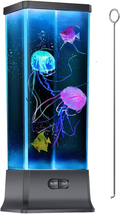 Electric Jellyfish Tank Table Lamp with Color Changing Light Gift for Kids Men W - £25.77 GBP