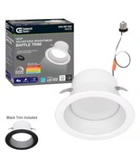 Commercial Electric 4 in. Dimmable LED Recessed Light Adjustable CCT Int... - $229.23 MXN
