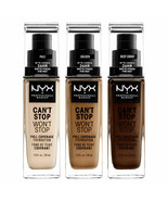 B1G1 AT 20% OFF NYX Can&#39;t Stop Won&#39;t Stop Full Coverage Foundation (READ... - $7.31+