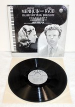 Yaltah Menhuin Joel Ryce Music For Dual Pianists ~ 1965 Everest 6130 ~ Shrink - £7.81 GBP