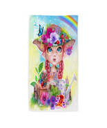 Adorable Kids Design Gracie the Gardener Girl Microfiber Beach Towel - $500.34 MXN+