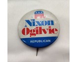 Vintage Nixon/Ogilvie Political Campaign 1.5&quot; Pinback Button - $8.90