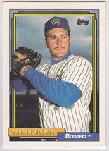 M) 1992 Topps Baseball Trading Card - Darren Holmes #454 - $1.97