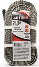 1 Count Auto Edge 20&#39; Tow Strap Heavy Duty Construction Alloy Steel Hooks PA5785 - £23.97 GBP