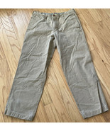 Timberland Men&#39;s Khaki (Beige/Light Brown) 100% Cotton Pants Size 34x32 - £25.94 GBP