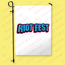 Riot Fest Chicago 2023 Garden Flag - £19.18 GBP