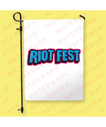 RIOT FEST CHICAGO 2023 Garden Flag - $456.94 MXN