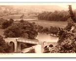 RPPC Dee Valley Ponte North Galles Unp Cartolina P28 - £8.20 GBP