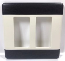 Pass & Seymour Straight Style Wall Plate 2 Gang L. Almond/Aged Bronze - SWS262 - £6.98 GBP