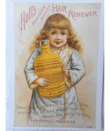 1989 Henry Ford Museum Hall&#39;s Hair Renewer Old Fashioned Children Trade ... - £4.50 GBP